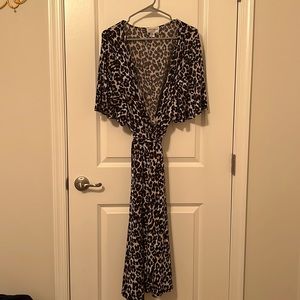 Leopard Wrap Dress